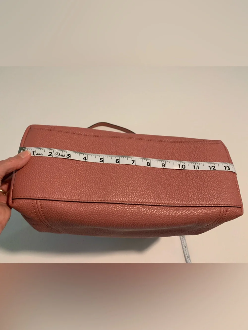 Michael Kors Sienna LG Convertible Shoulder Bag Rose Leather 2 Strap Crossbody